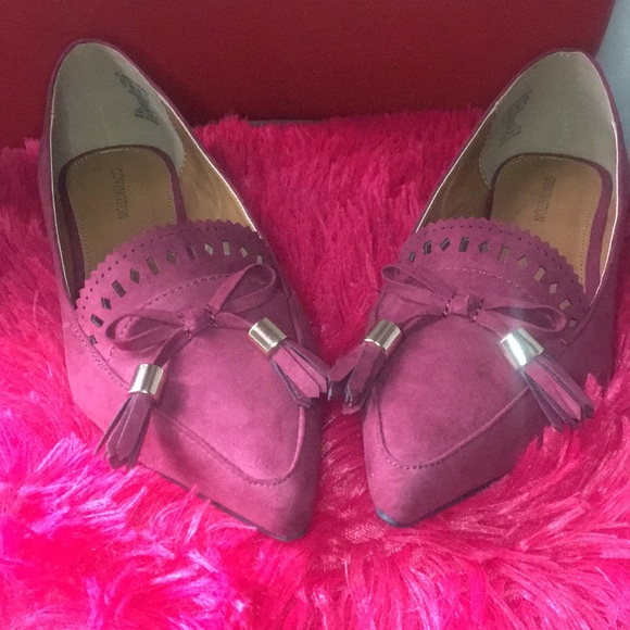 Covington Burgundy Flats 🆕 - Picture 3 of 8